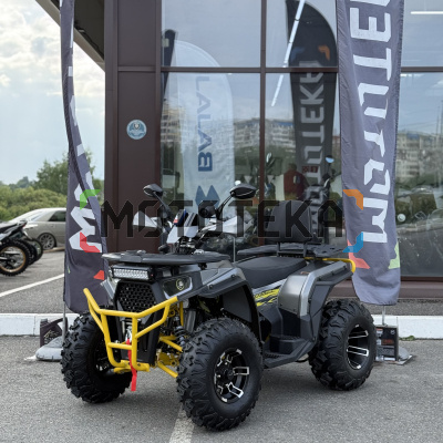 Квадроцикл FXMOTO (ФХмото) WASP 250 серый (машинокомплект)