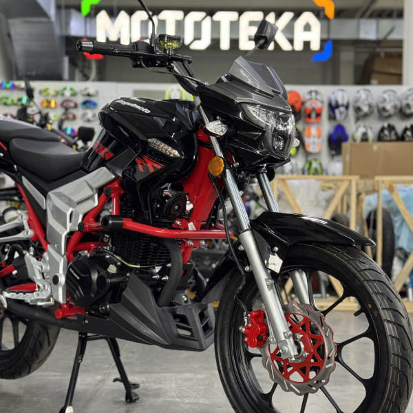 Мотоцикл дорожный Regulmoto (Регулмото) Raptor NEW чёрный с ПТС | Мототека