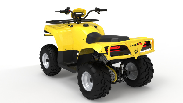 Квадроцикл IRBIS (Ирбис) ATV 250 2024 желтый с ПСМ | Мототека